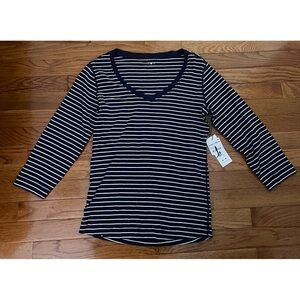 ThreeDots Striped Top (NWT)